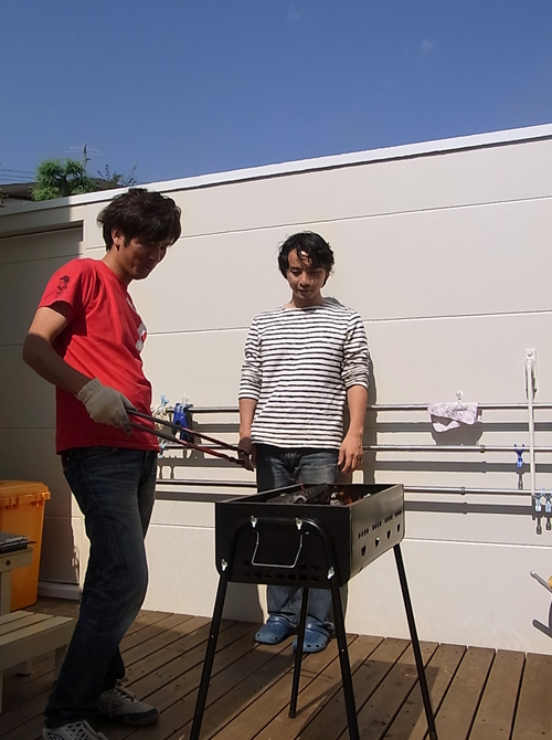秋のバーベキュー
