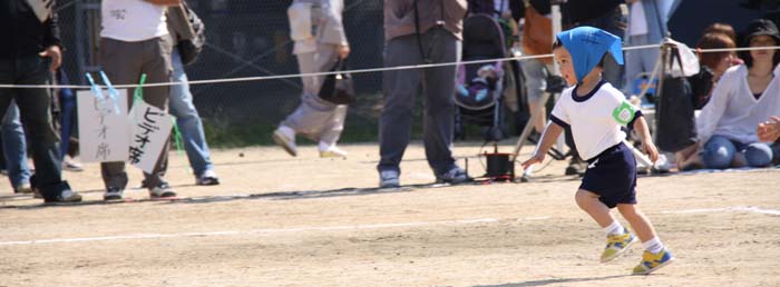 運動会そしてお宮参り