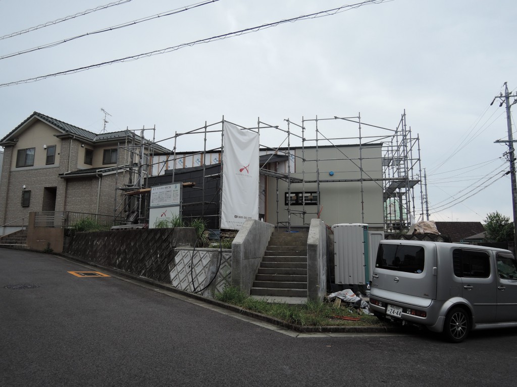 南が丘のコートハウス　外壁・板金工事